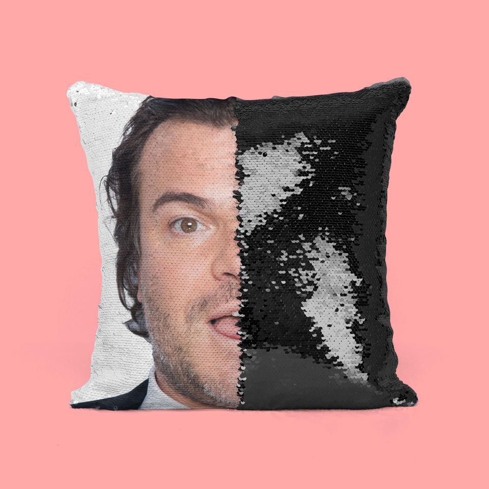 JACK BLACK - Fan Sequin Pillow