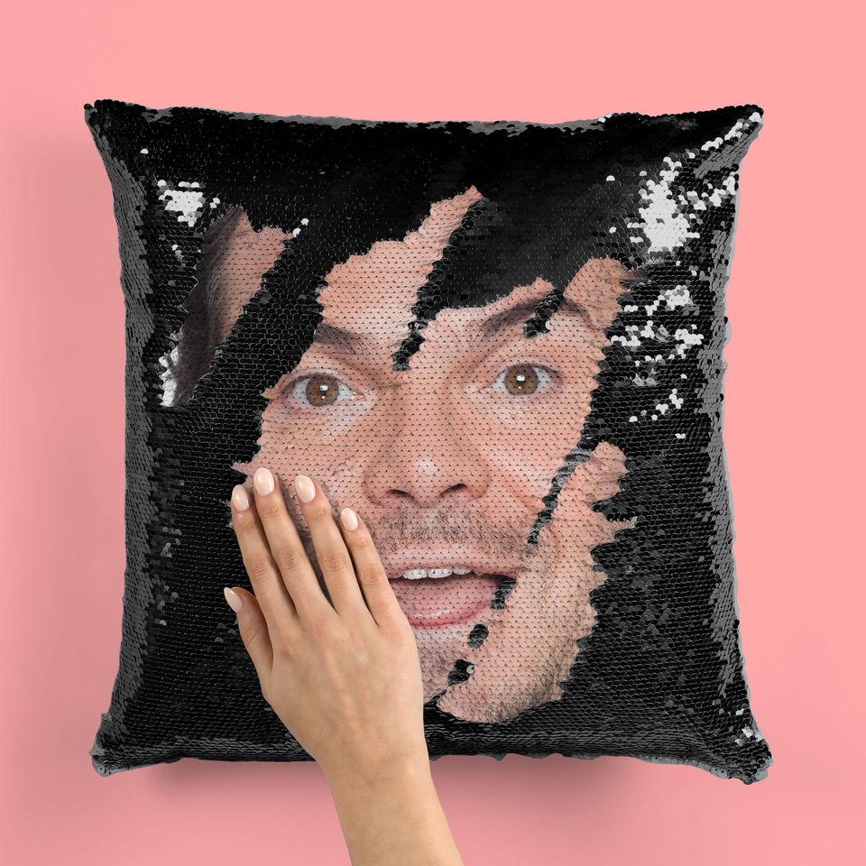 JACK BLACK - Fan Sequin Pillow