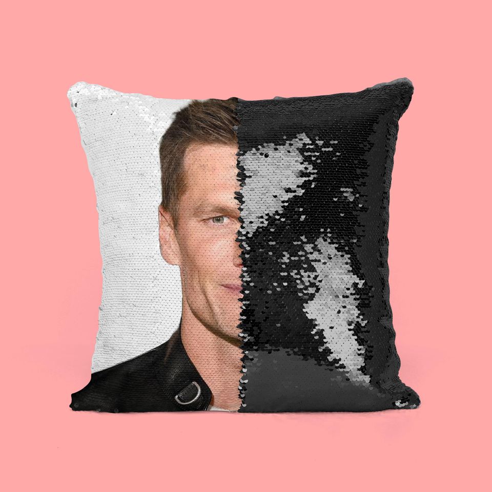 TOM BRADY - Fan  Sequin Pillow