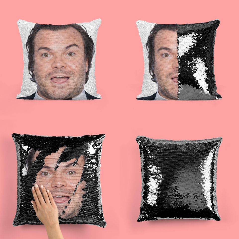 JACK BLACK - Fan Sequin Pillow