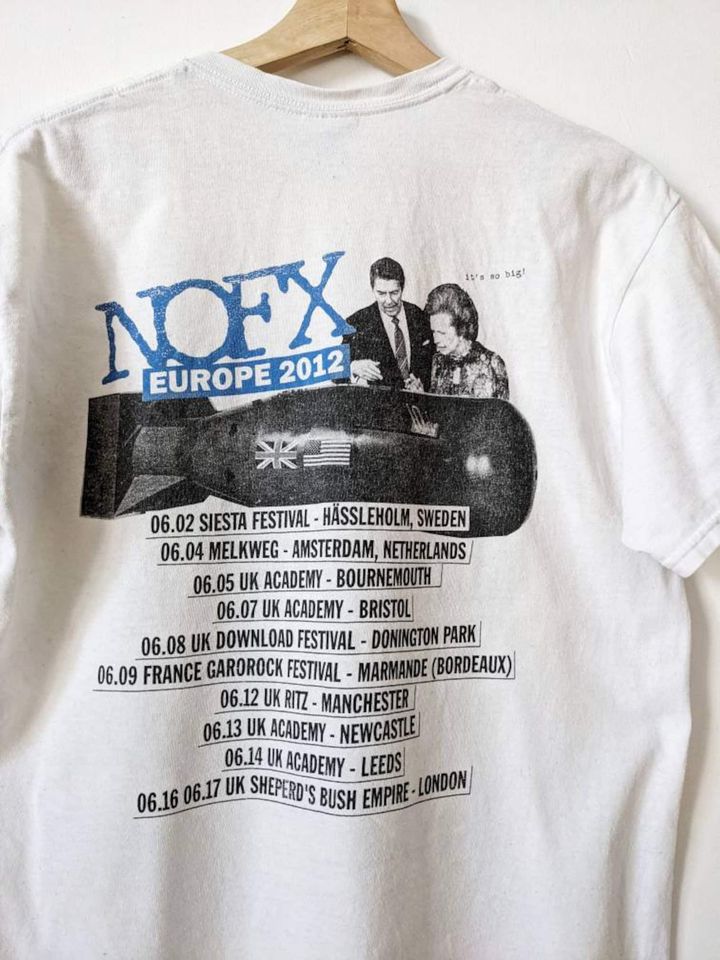 NOFX Merch T-Shirt Ronnie & Mags Punk