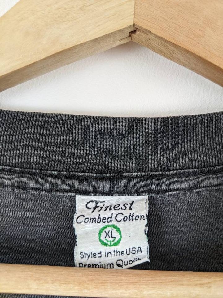 Vintage Michael Jackson Mystery Merch T-shirt Double Side Fade