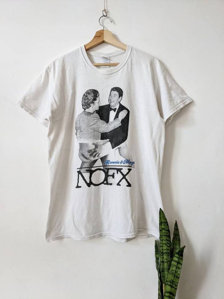 NOFX Merch T-Shirt Ronnie & Mags Punk