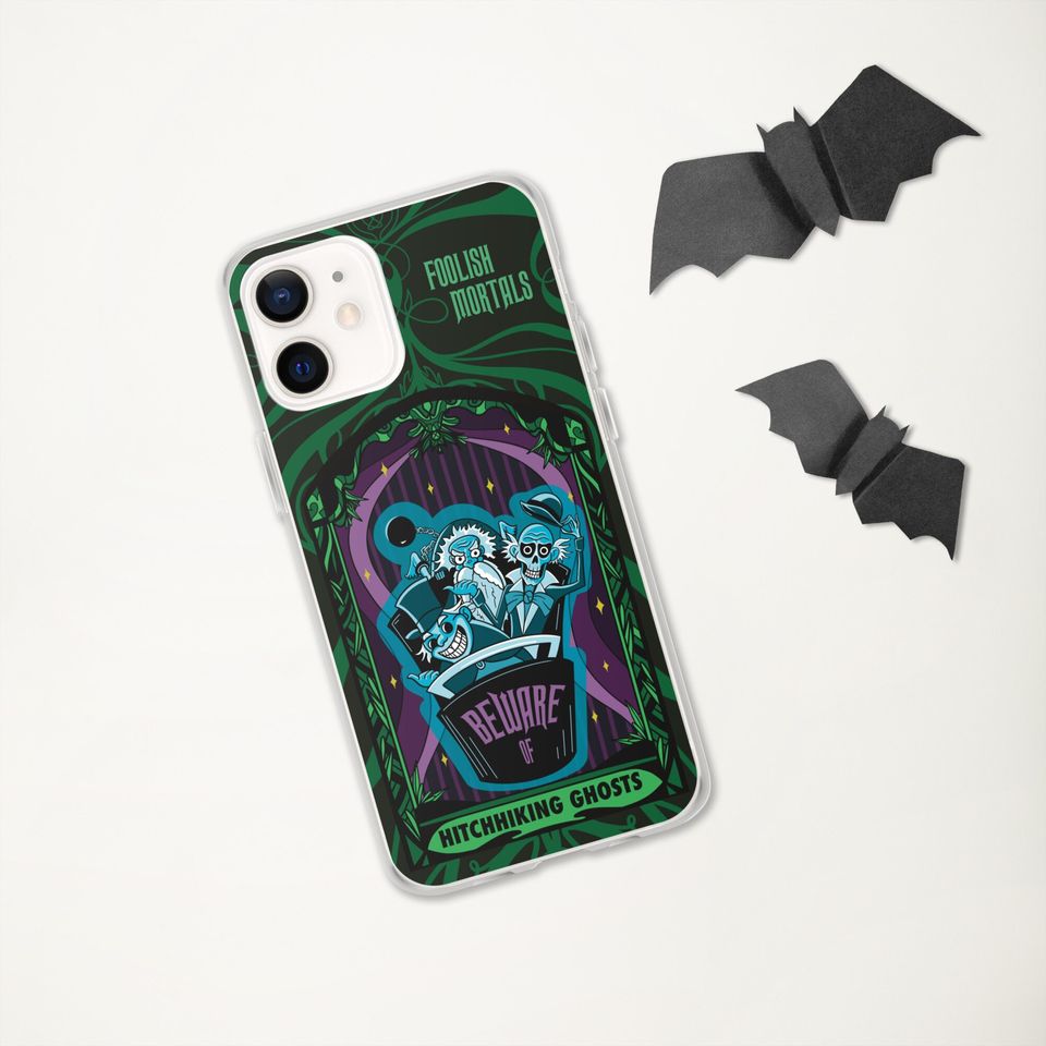 Foolish Mortals Hitchhiking Ghosts Stretching Portrait iPhone
