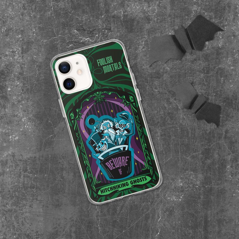 Foolish Mortals Hitchhiking Ghosts Stretching Portrait iPhone