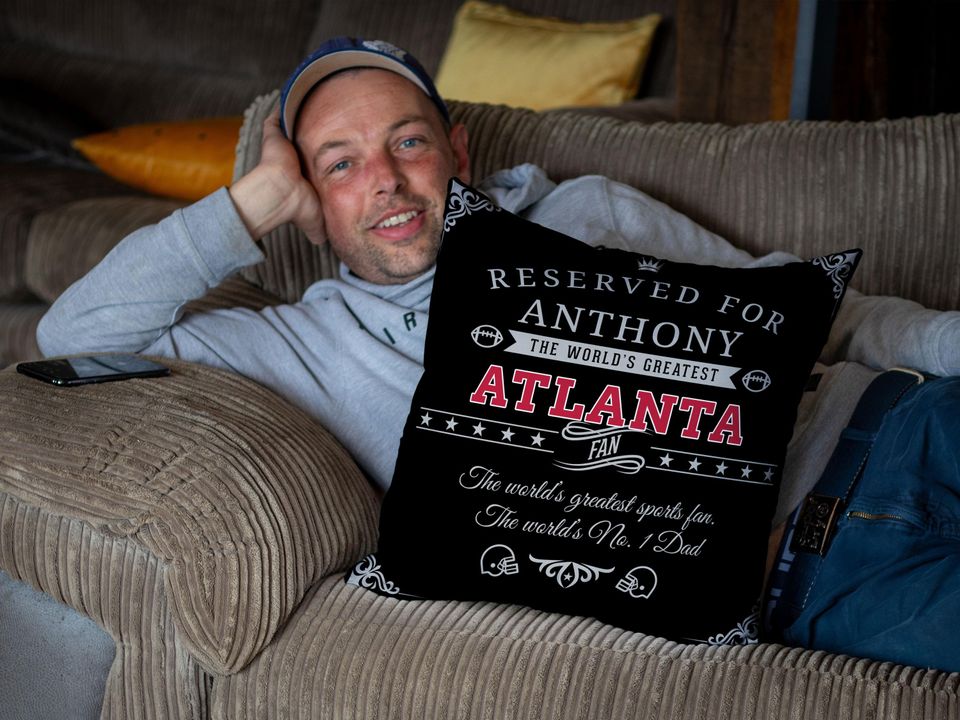 Personalized Atlanta Falcons Pillow Case: Custom Football Fan Gift