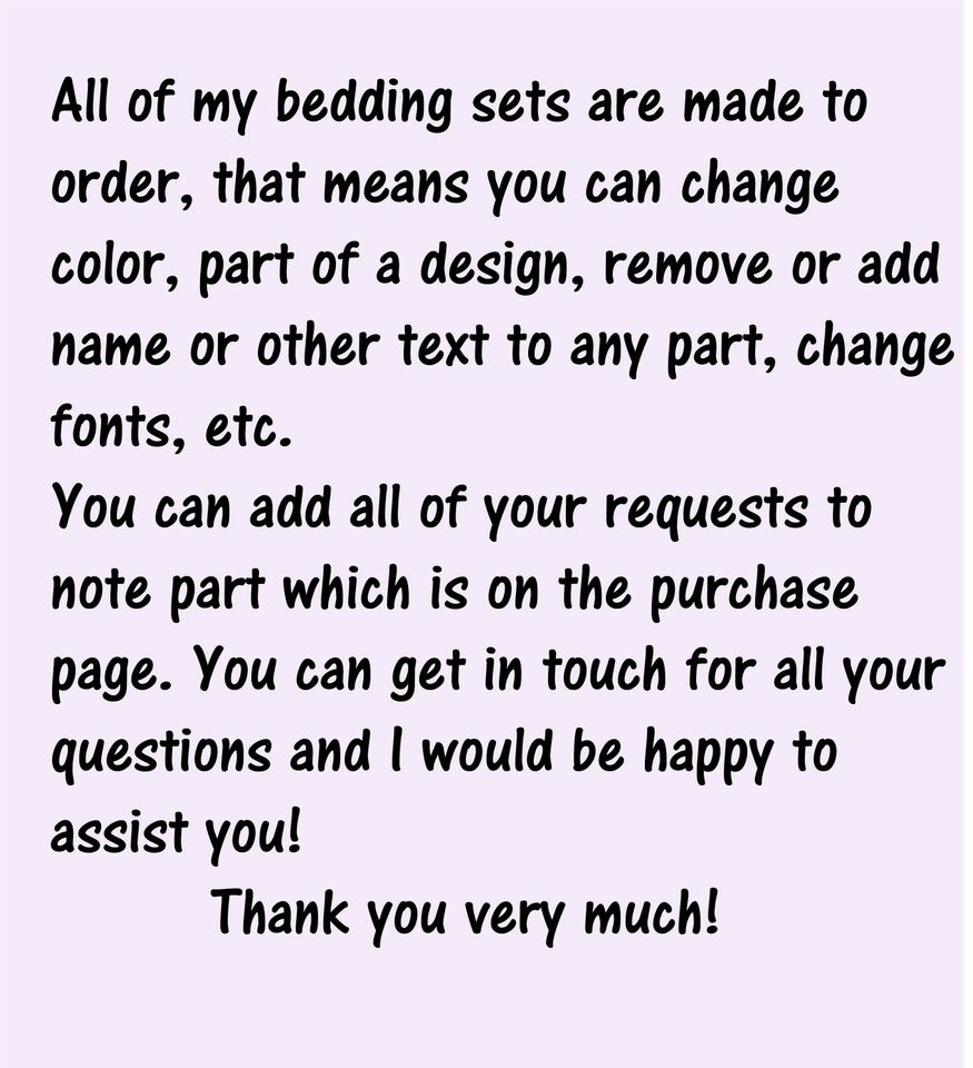 Custom Rainbow Floral Bedding Set: Personalized Girl Duvet Cover