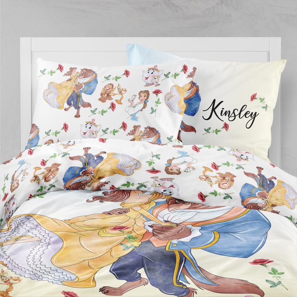 Beauty and the Beast Bedding Set
