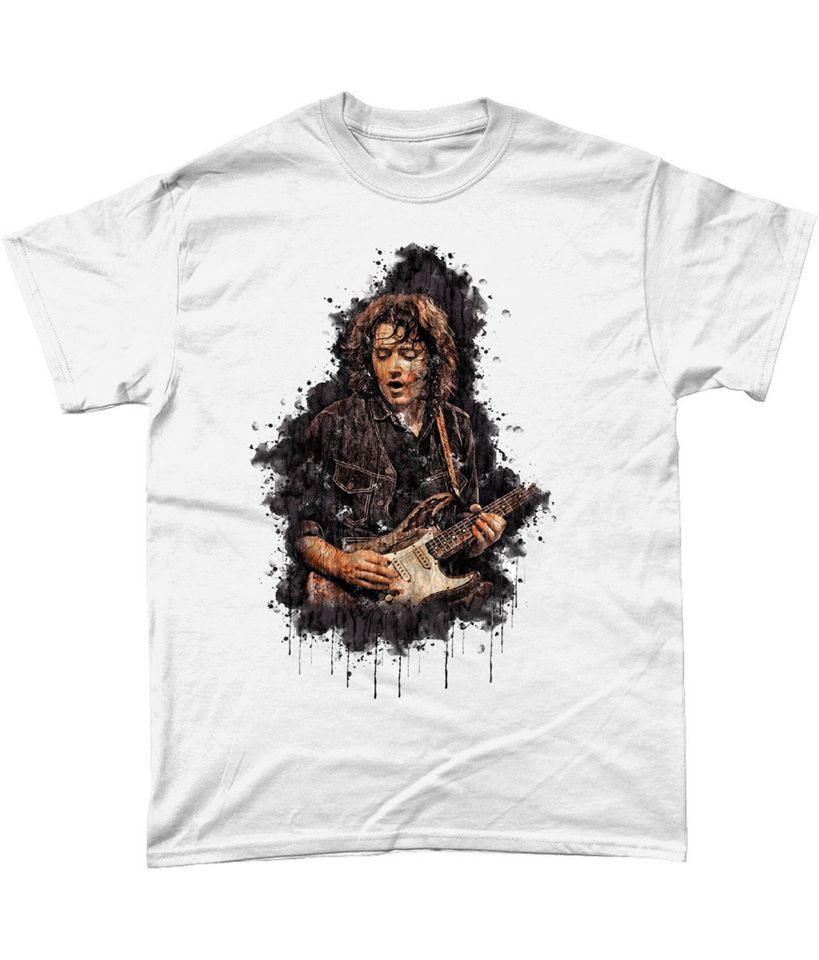Rory Gallagher Abstract T-Shirt