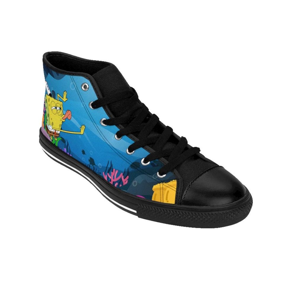 Men's Spongebob Square Pants Classic Sneakers
