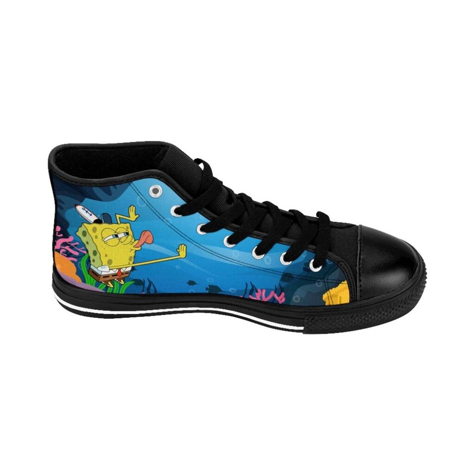 Men's Spongebob Square Pants Classic Sneakers