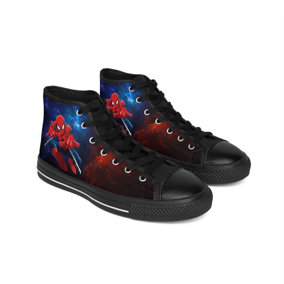 Spiderman High Top Shoes Sneakers
