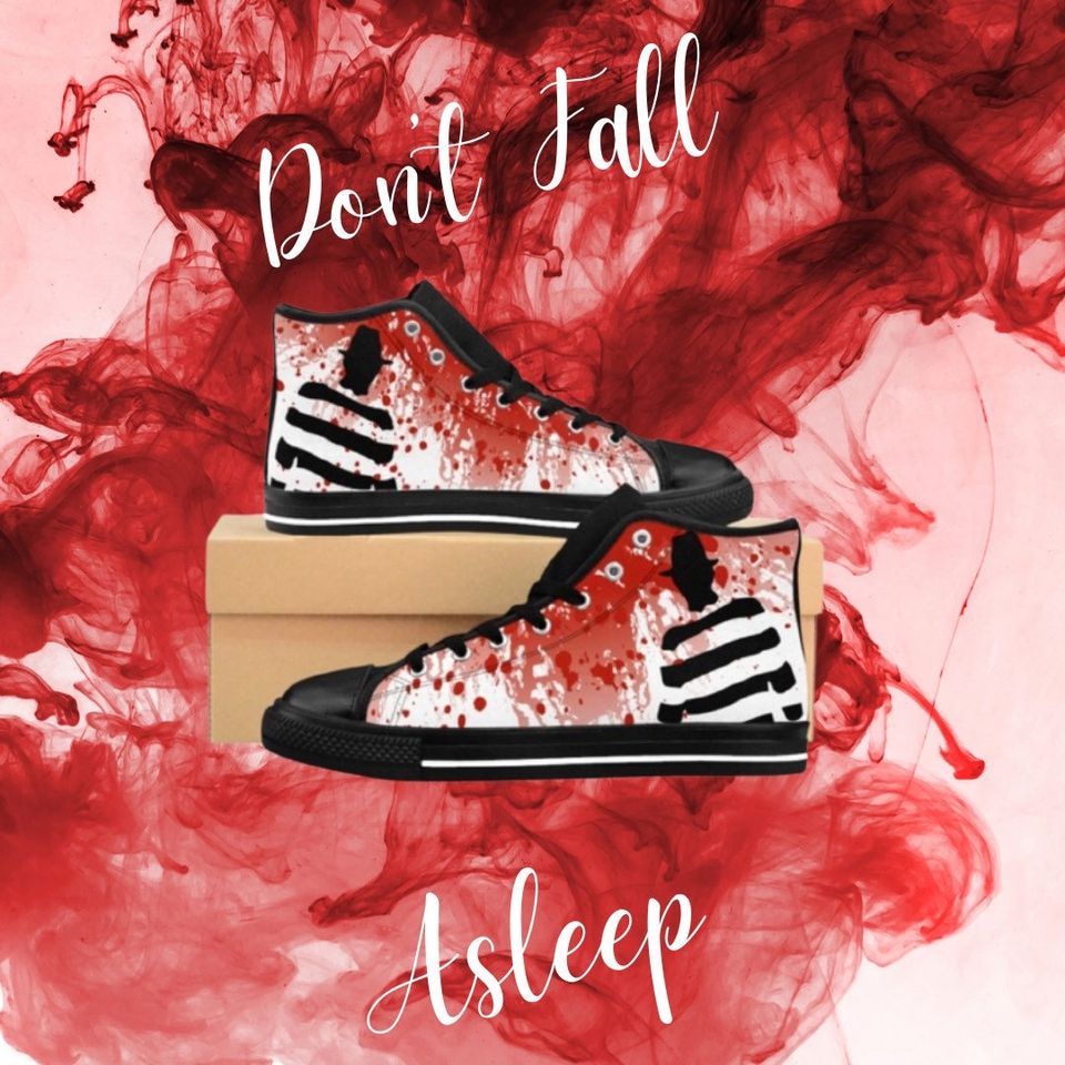 Freddy Krueger High Top Shoes Sneakers