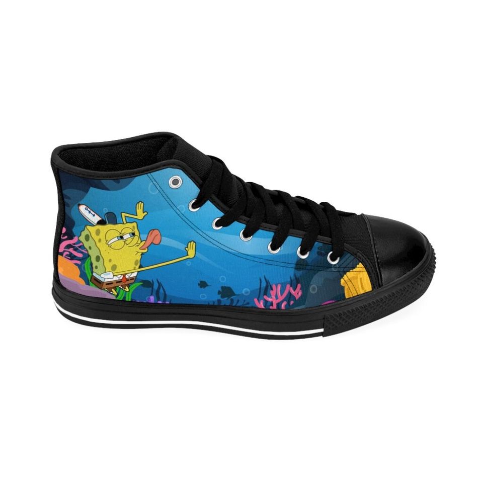 Men's Spongebob Square Pants Classic Sneakers