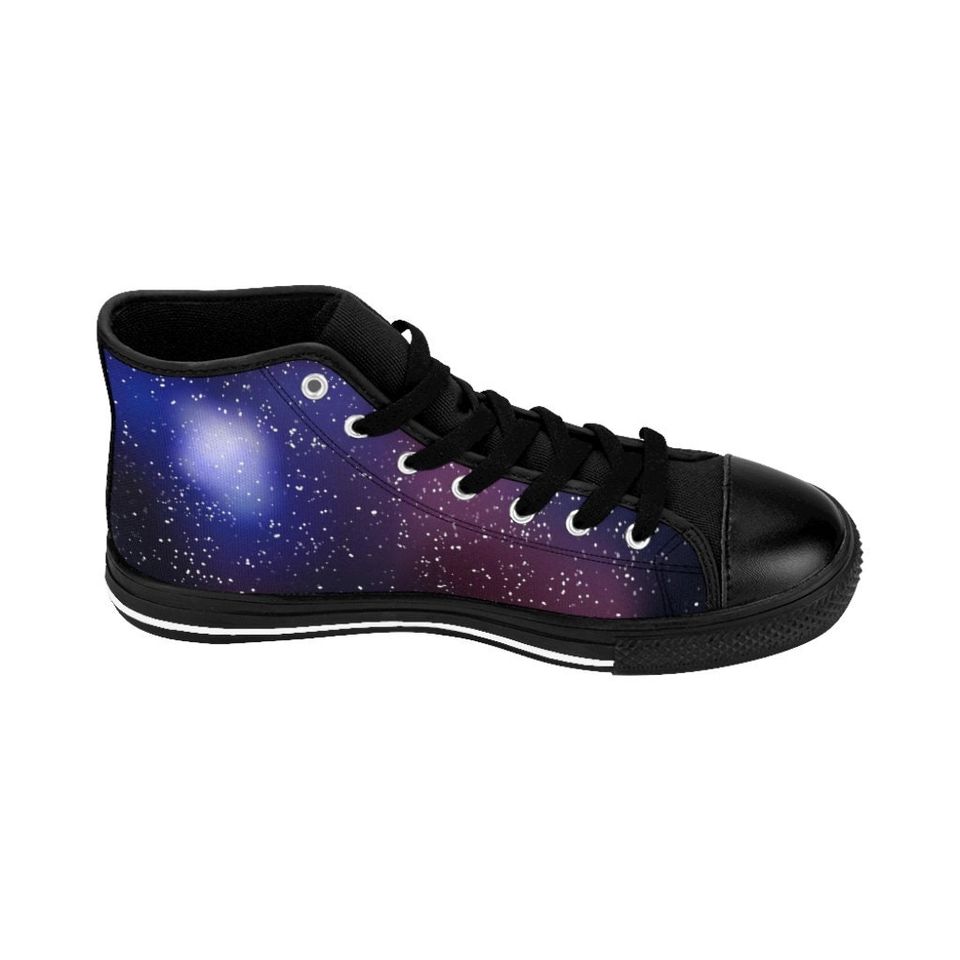 Alice In Wonderland Galaxy High Top Shoes Sneakers