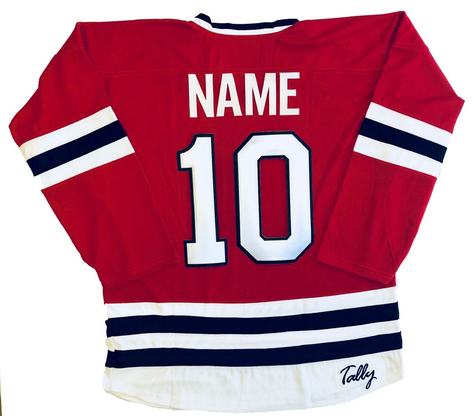 Hockey Jerseys with Hawk Crest - We Customize with Player Name and Number