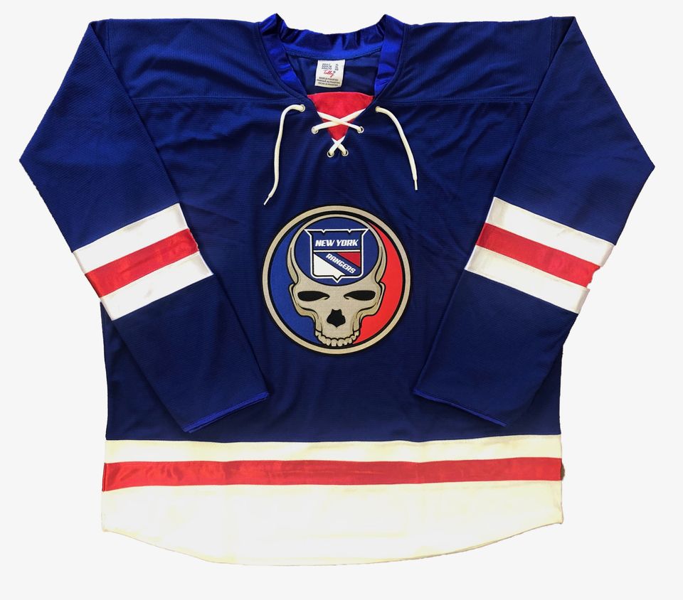 Rangers Steal Your Face Custom Hockey Jerseys - Order Any Quantity