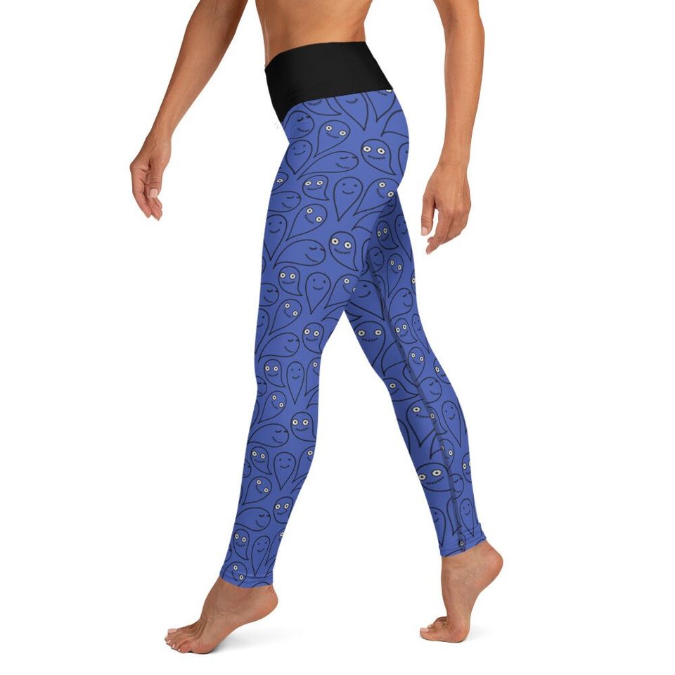 Squad ghouls Leggings - Fat Cat Productions - Halloween leggings - ghost leggings