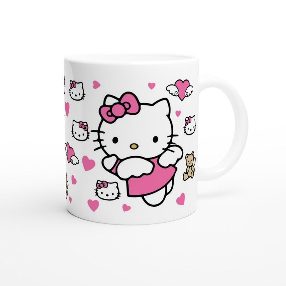 Hello Kitty with Hearts Coffee Mug