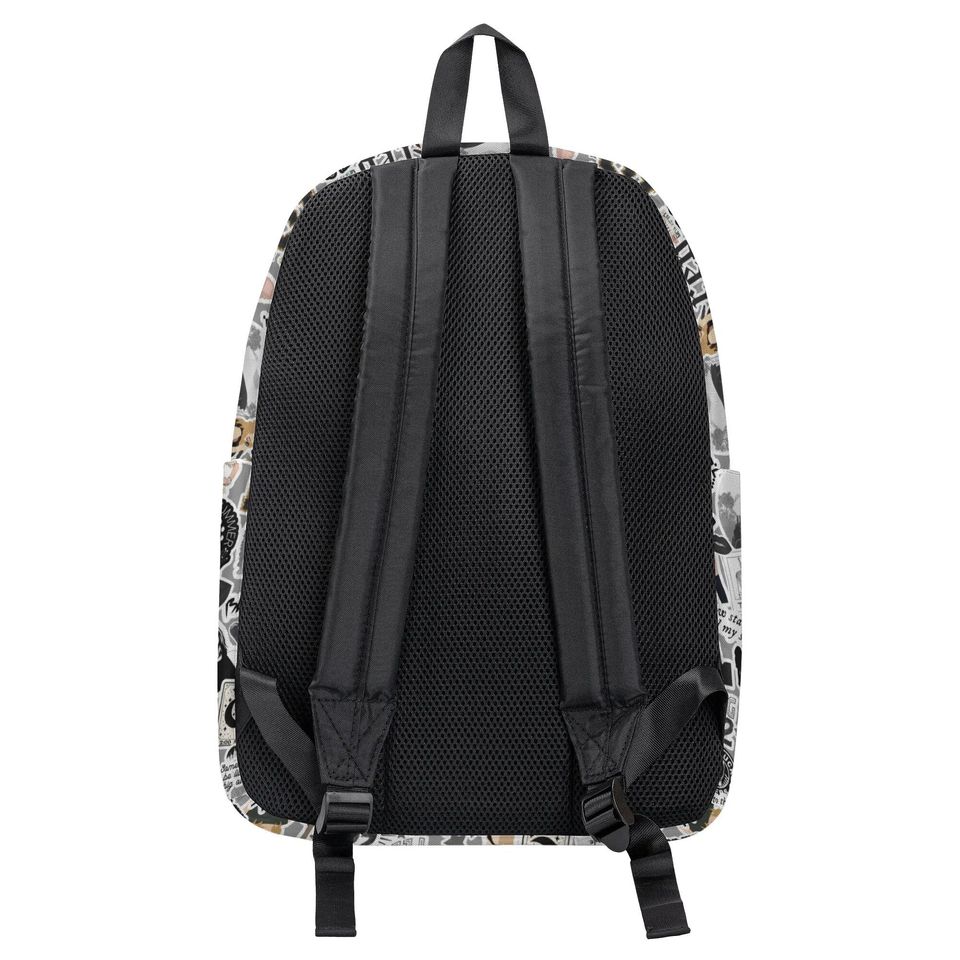 Eras Concert TS Black White Color Collage School Backpack