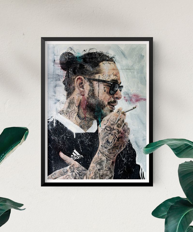 Post Malone Premium Matte Vertical Poster