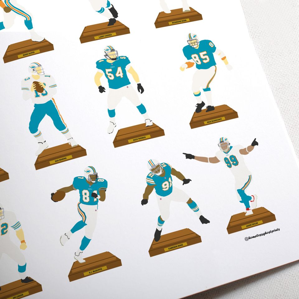 Miami Dolphins Poster