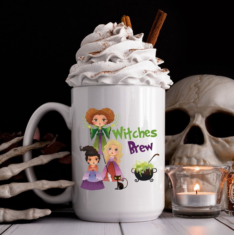 Hocus Pocus Mug - Houc Pocus 2 - Disney Mug for Halloween - Halloween Mug