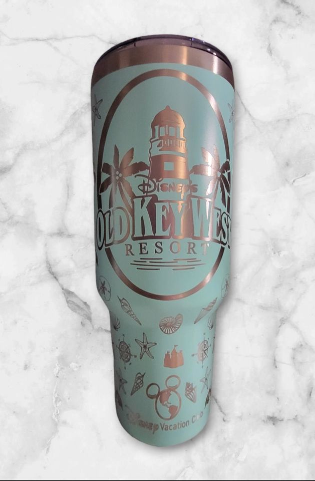 40oz Engraved Old Key West DVC Tumbler