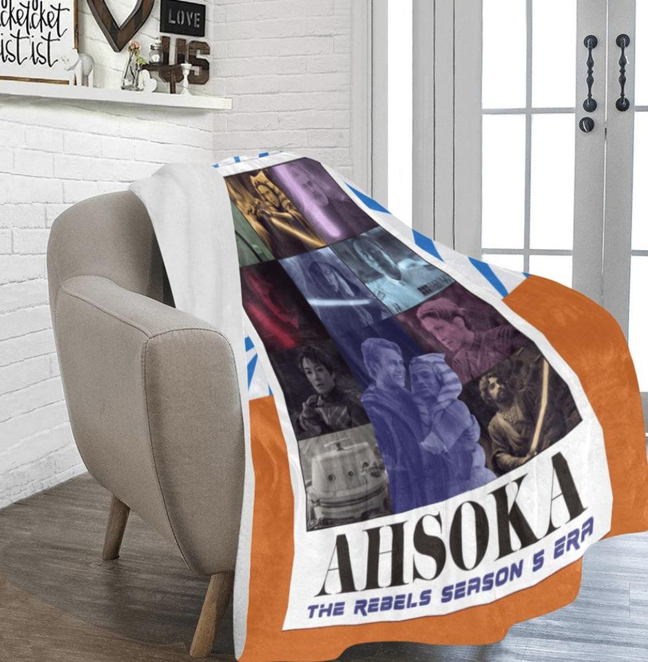 Ahsoka Rebels Season 5 Era - Ultra-Soft Micro Fleece Blanket