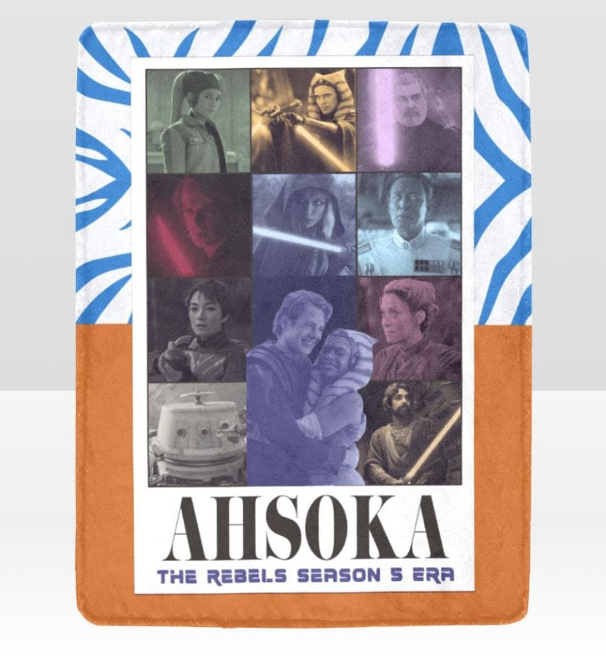 Ahsoka Rebels Season 5 Era - Ultra-Soft Micro Fleece Blanket