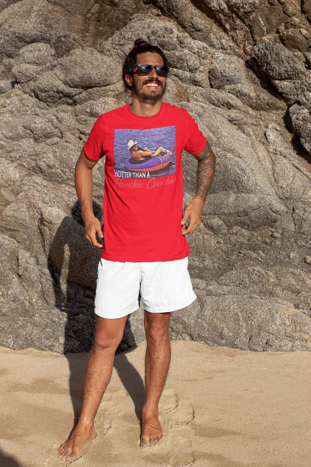 Hotter Than A Hoochie Coochie Chattahoochee Alan Jackson Vintage Retro T-Shirt