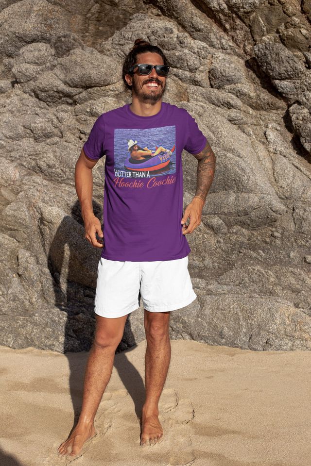 Hotter Than A Hoochie Coochie Chattahoochee Alan Jackson Vintage Retro T-Shirt
