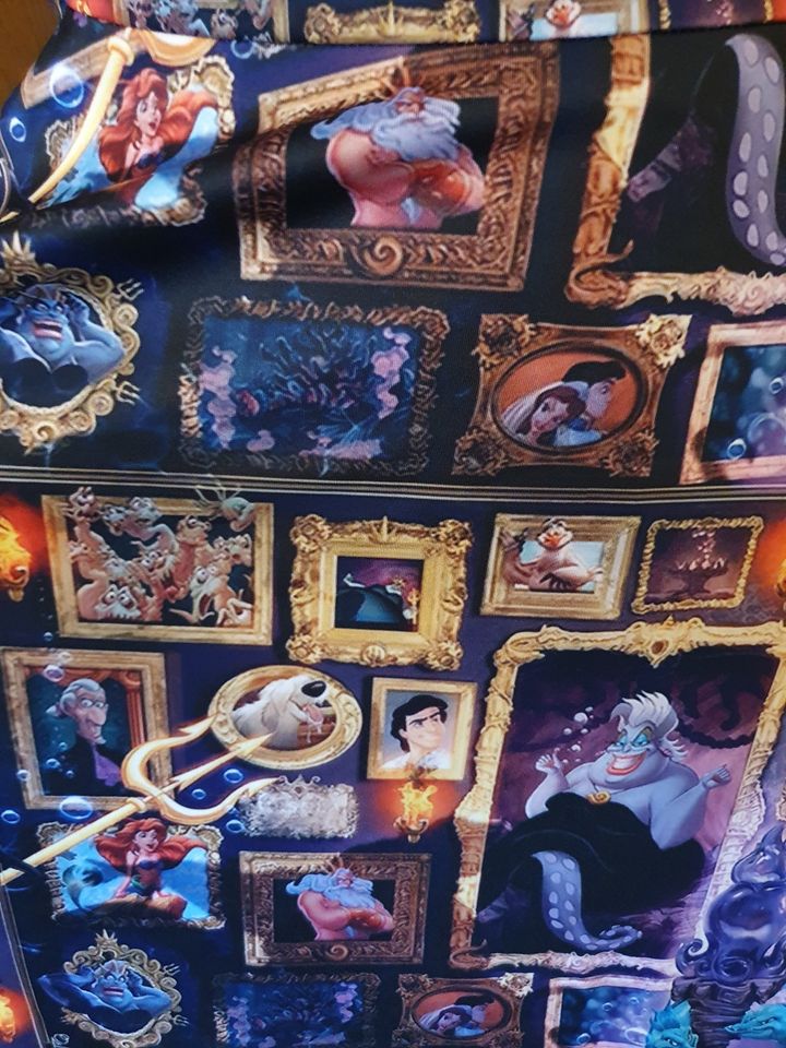 Mermaids frames inspired cute print skater dress- Sizes S- 5XL plus size