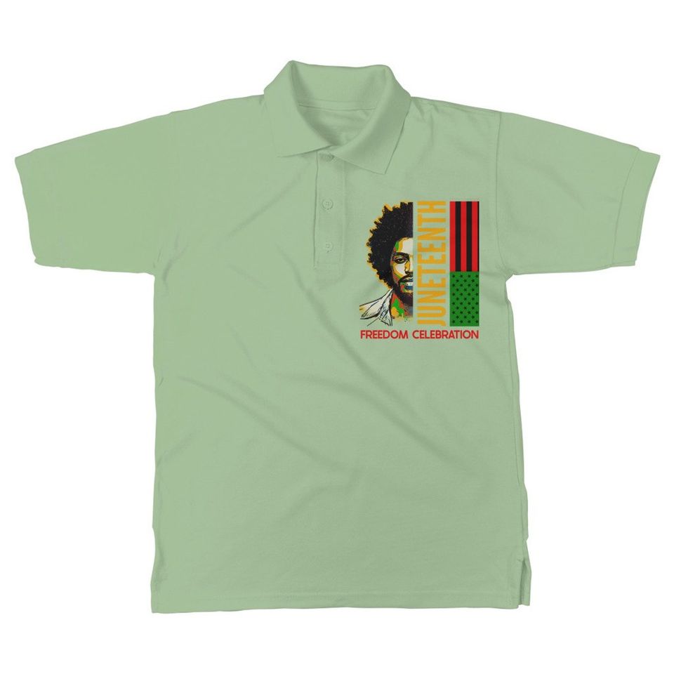 Juneteenth celebration v1 Polo Shirt