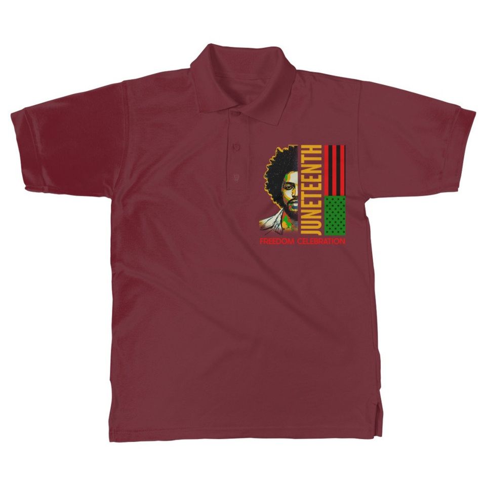 Juneteenth celebration v1 Polo Shirt