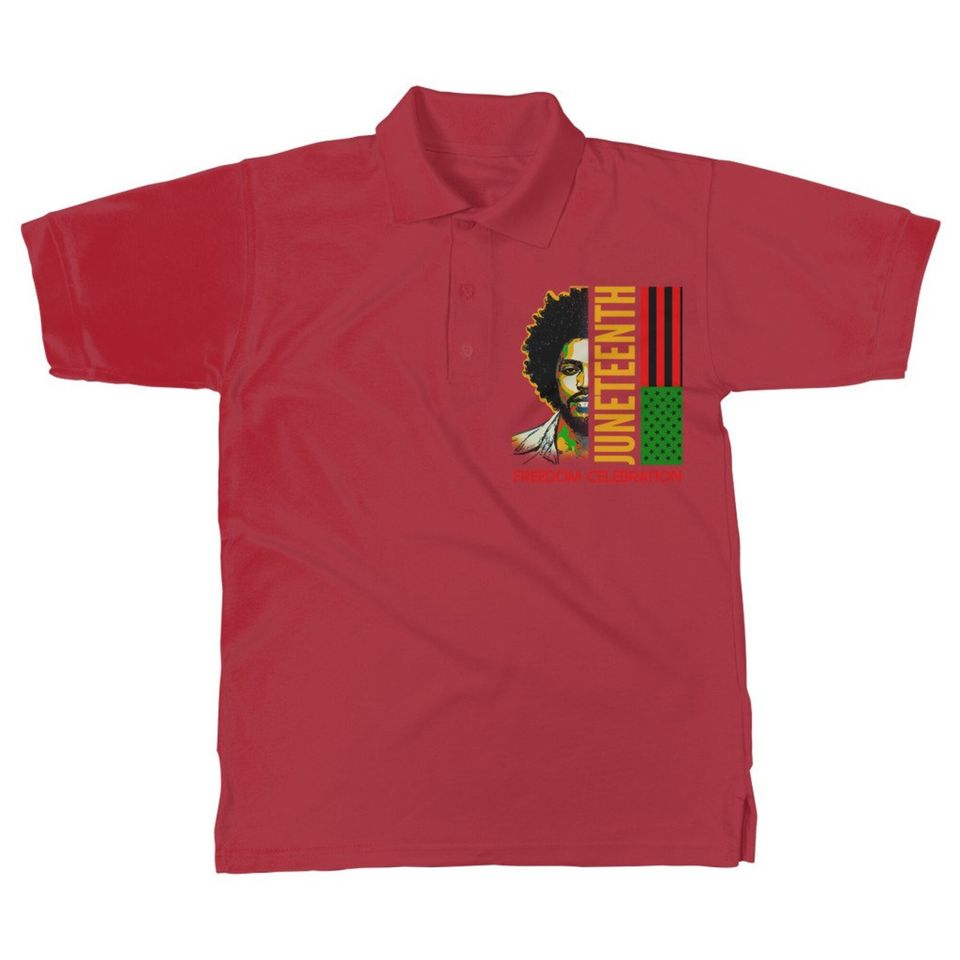 Juneteenth celebration v1 Polo Shirt