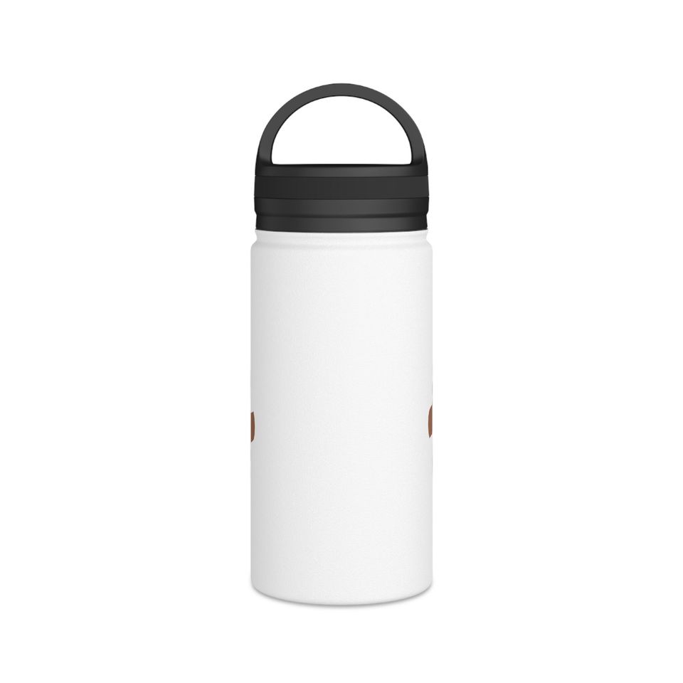 Projector Stainless Steel Water Bottle, Handle Lid, Rust