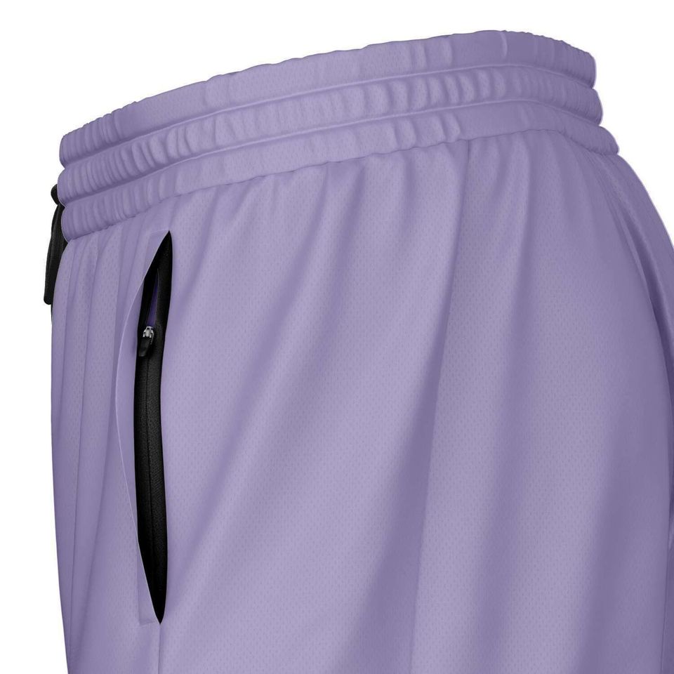 Basketball Premium Shorts - Purple Athletic Shorts Workout Shorts, Track Training Shorts, Great Basketball Gift -"Zone" by Duntalk