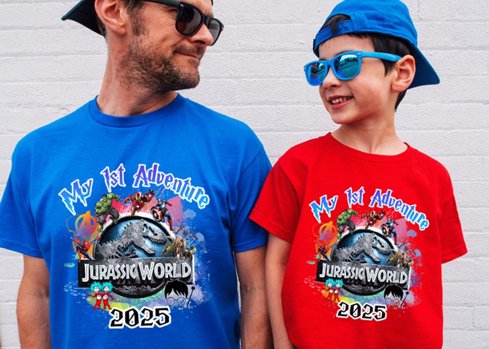 Custom Universal Studios 2025 Family Vacation T-Shirt