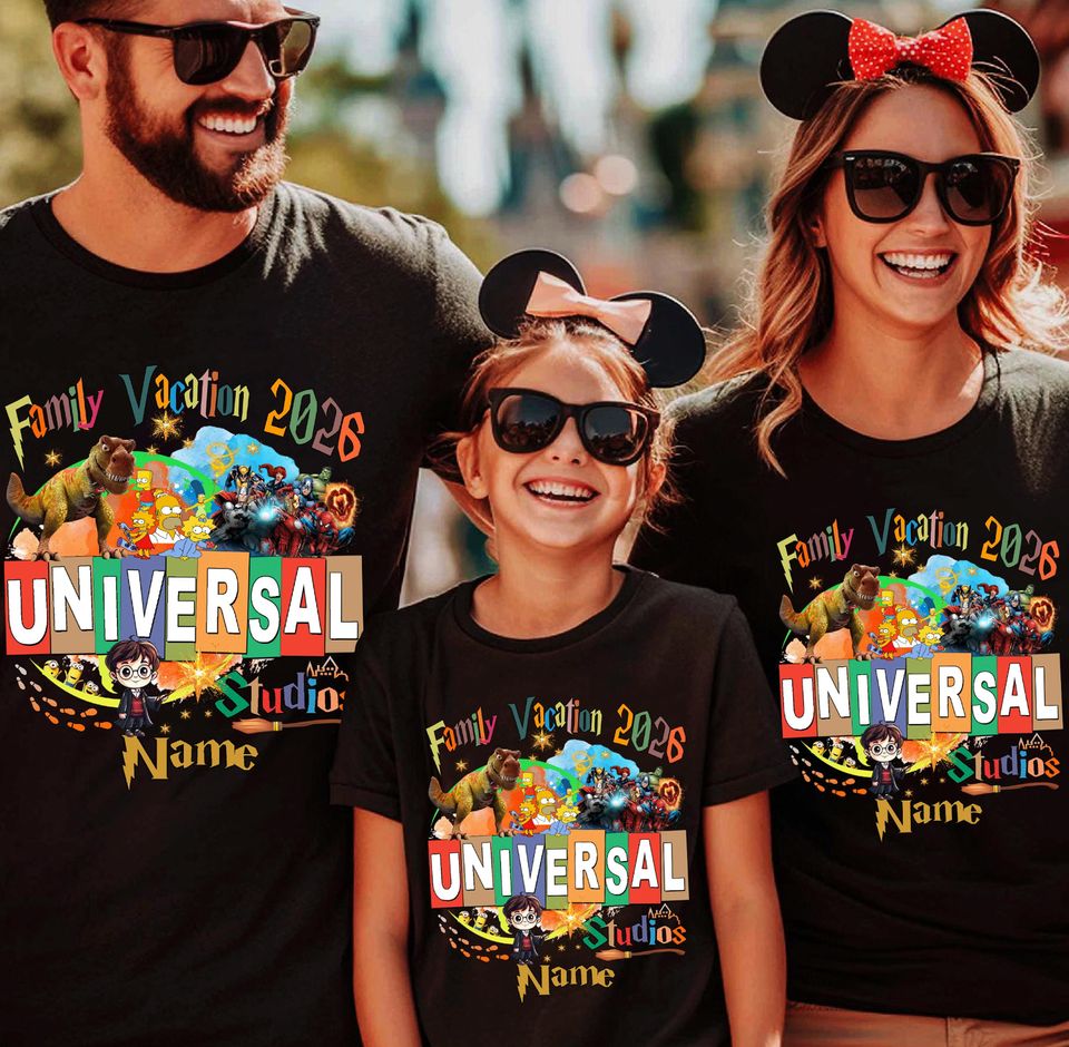 Universal Studios Family Vacation T-Shirt: Group Trip 2026