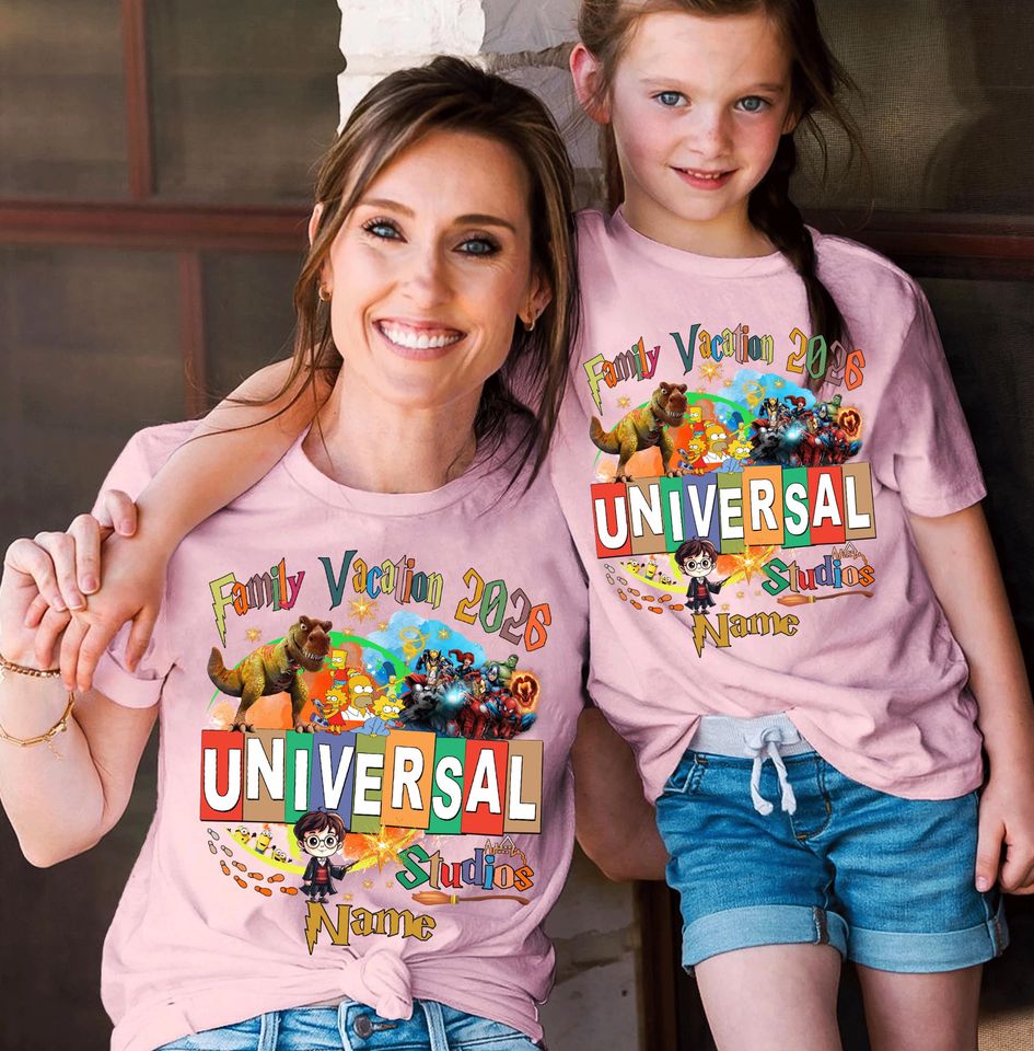 Universal Studios Family Vacation T-Shirt: Group Trip 2026