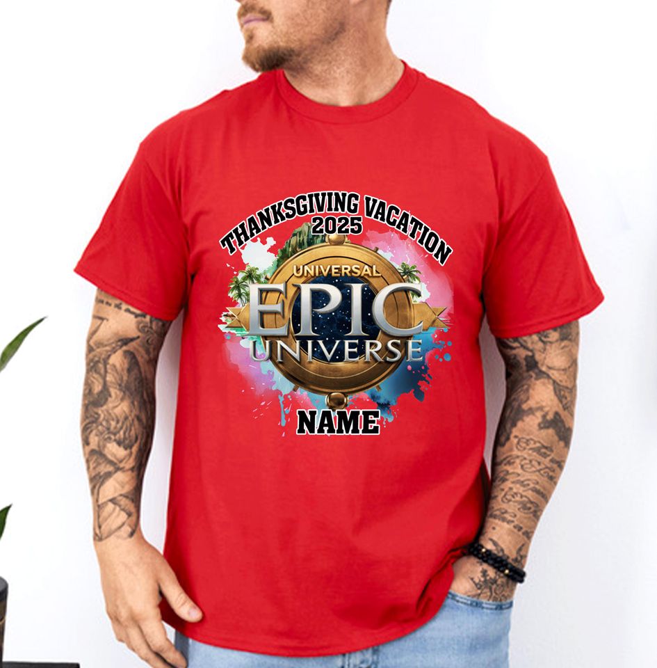 Custom Epic Universe Family Vacation Shirts