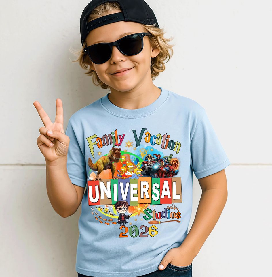 Universal Studios Family Vacation T-Shirt: Group Trip 2026