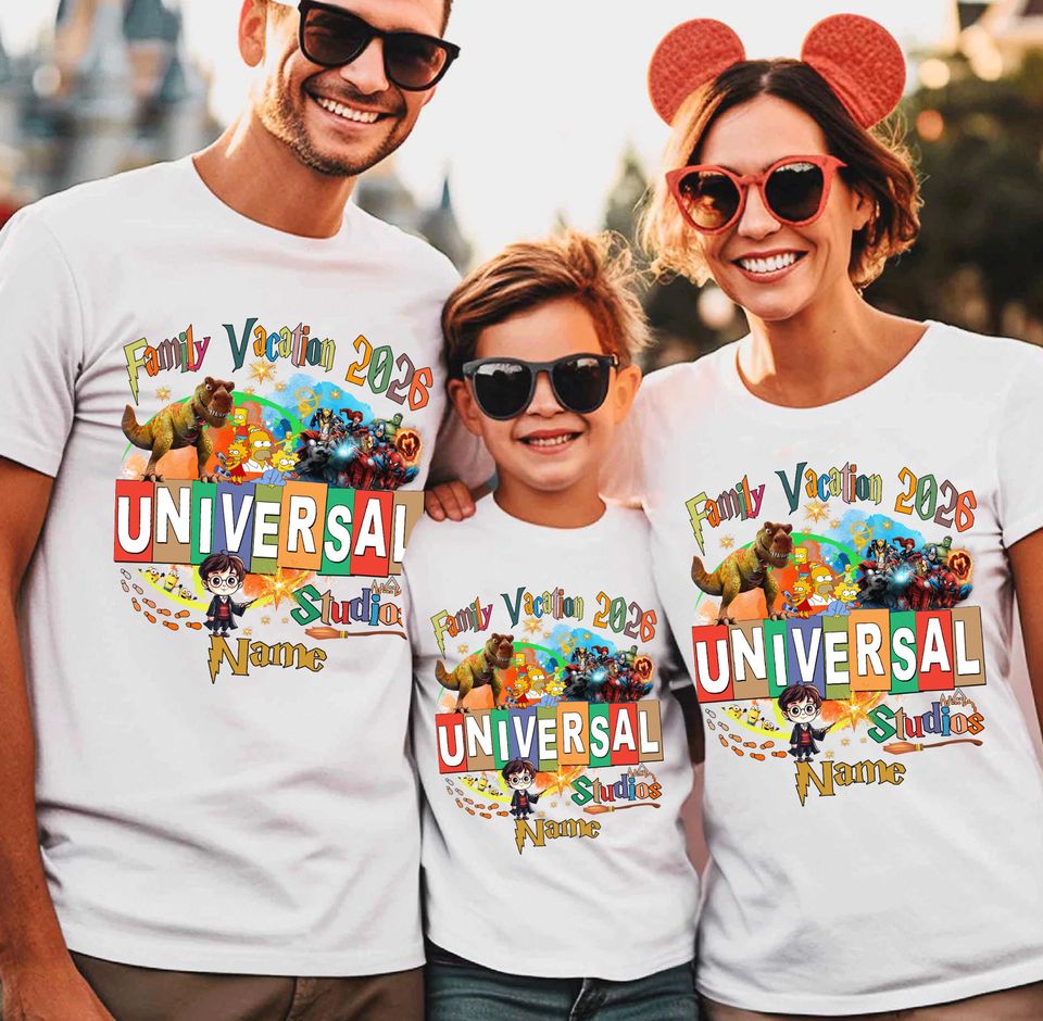 Universal Studios Family Vacation T-Shirt: Group Trip 2026