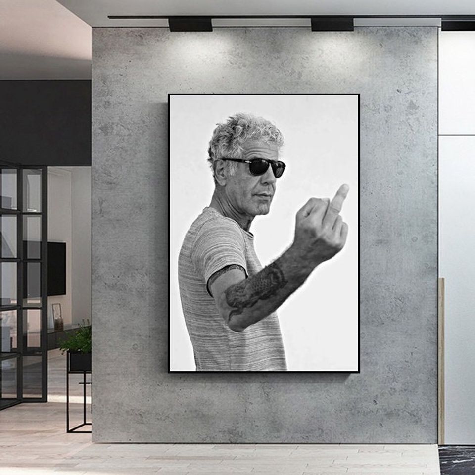 Anthony Bourdain Poster
