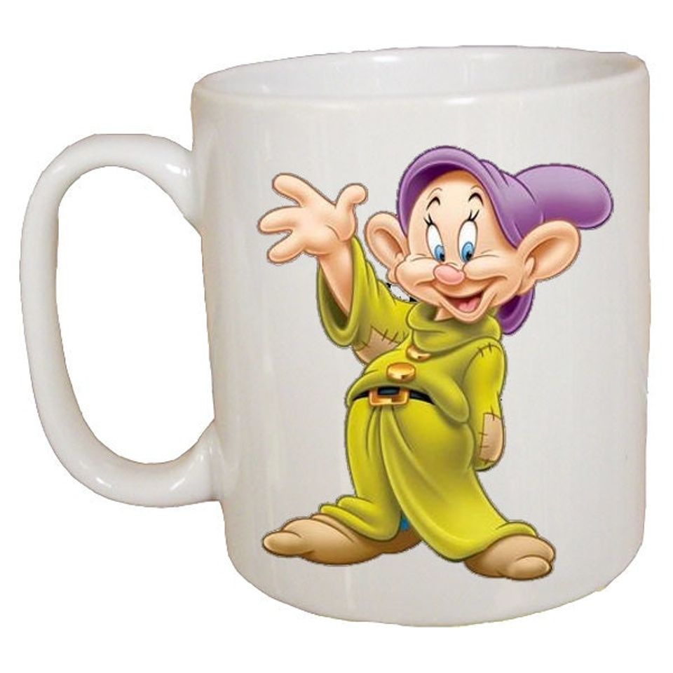 SNOW WHITE and the 7 DWARFS Personalised Mug, Customised Mug, Custom Printed Mug