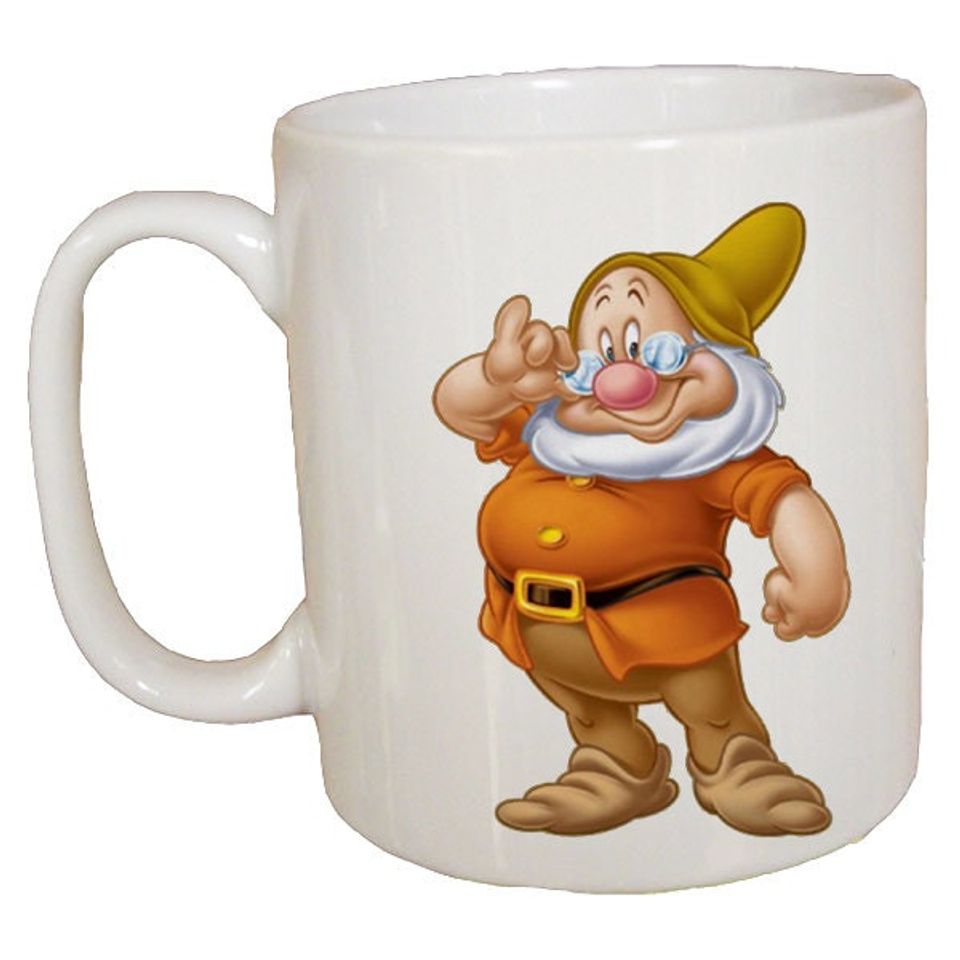 SNOW WHITE and the 7 DWARFS Personalised Mug, Customised Mug, Custom Printed Mug
