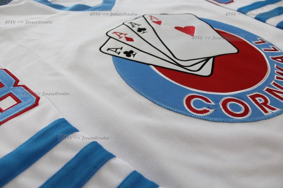 Throwback 90's Garth Snow 30 Cornwall Hockey Jersey ;Youth/Men;Custom Names