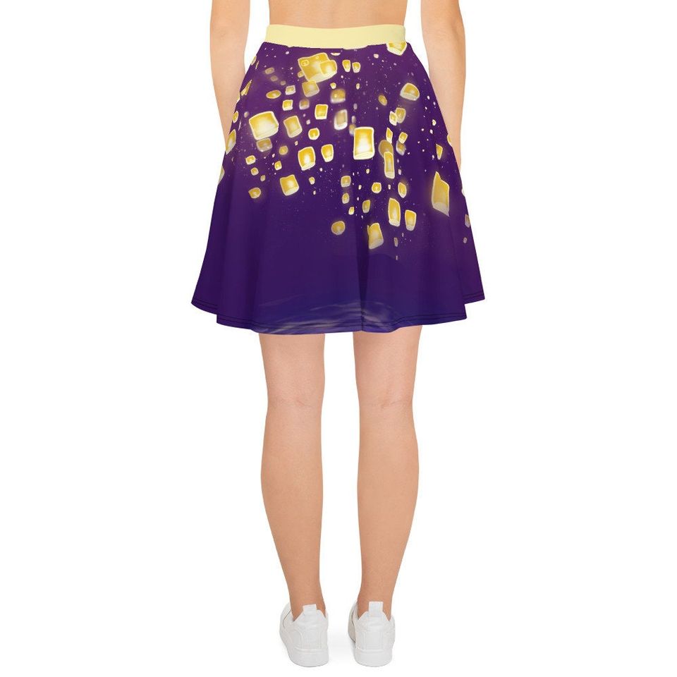 Tangled Rapunzel skirt, Floating lights skirt