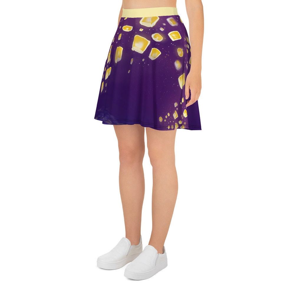 Tangled Rapunzel skirt, Floating lights skirt